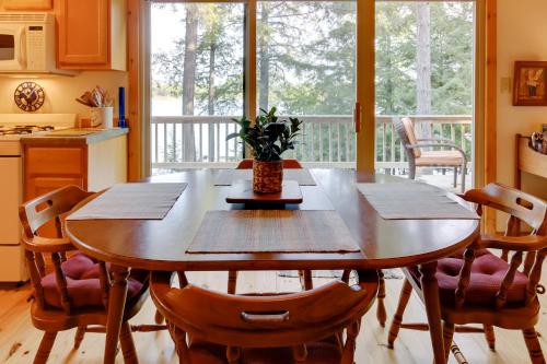 Waterfront Mercer Cabin with Wraparound Porch! in Mercer, USA