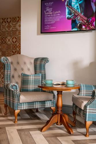 Étterem, Lodge at Solent in Winchester