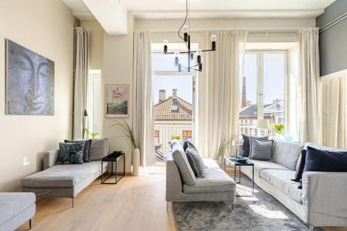 Central Family Apt, balcony and roof terrace, Oslo (zdjęcie 3)