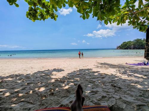 platja, Sleepy moon hostel in Ko Pha-ngan
