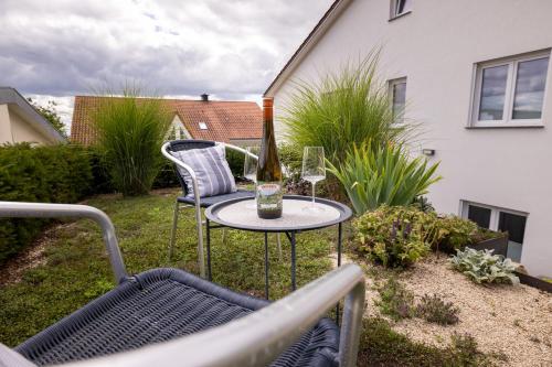 Viesnīcas āriene, Ferienwohnung Am Ringelsberg in Gleisweiler