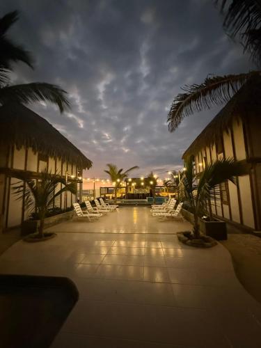 A szálláshely kívülről, Hotel Puerto Antiguo in Los Organos