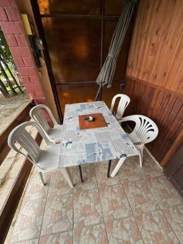 Balkons/terase, Szilvia apartman in Domsod