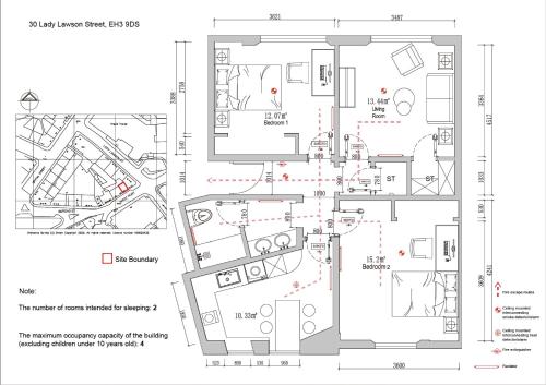 Spacious boutique two-bedroom apartment next to the castle, Edinburgh (fotografie 5)