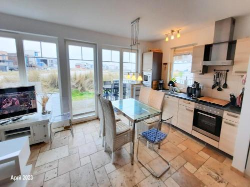 kök, Haus in Olpenitz mit Strand und Meerblick in Olpenitz