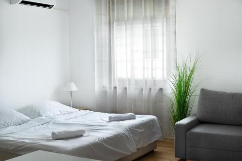 2 twin beds, 2 sofa beds