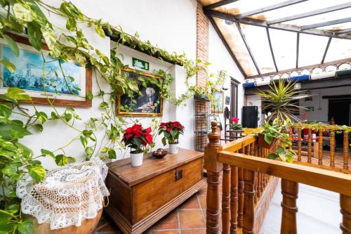 A szálláshely kívülről, Hotel Posada del Bandolero in El Borge