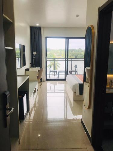 陽台/露台, NAUSORI PLAZA HOTEL in 蘇瓦