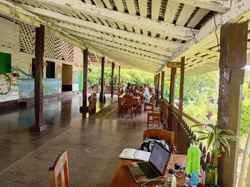 Restorāns, Eco lodge finca magdalena in Magdalena