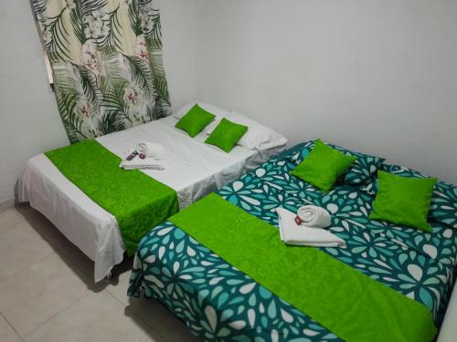 1 double bed