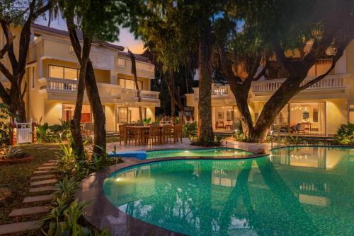 Kensho Marigold 3-BHK Villa Common Pool & Lift Beaches - Goa