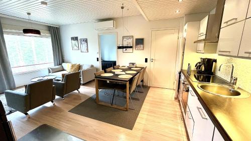 Shared lounge/TV area, Vuokatti Weekend Piste in Sotkamo