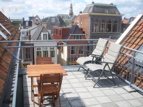 Balcony/terrace, Gelkingehof Aparthotel in Binnenstad-Zuid