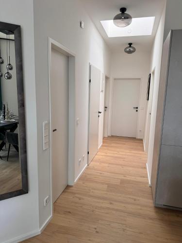 Floor plans, Luxurioses Apartment 85m2 mit Infrarotkabine und Parkplatz in Volkendorf