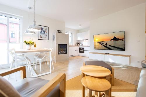 Two-Bedroom Apartment with Balcony room in Quartier Eichenweg App 4