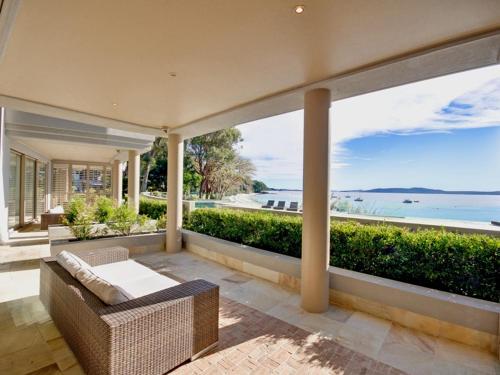 View, Amarna Luxury Beach Resort in Nelson Bay