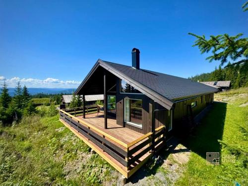 New large cabin with sauna in Hafjell – khách sạn tại Oyer