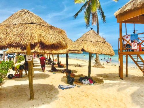 Beachfront DOME with Oceanview & Sunrise - Near Ferry, Cancún (foto 10)