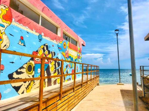Beachfront DOME with Oceanview & Sunrise - Near Ferry, Cancún (foto 9)
