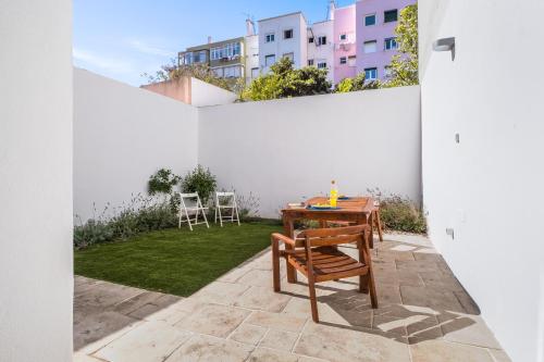 Dom Vasco 30 - Charm flat with garden by Belém, Lizbona