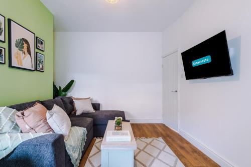 Stylish 3 bedroom home - FREE parking, smart TV, sleeps 8, Manchester (fotografie 7)