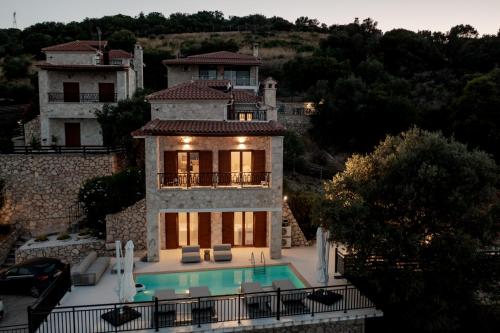Oresis Panoramic Sea Retreat Beach Access 100 Meters in Koroni