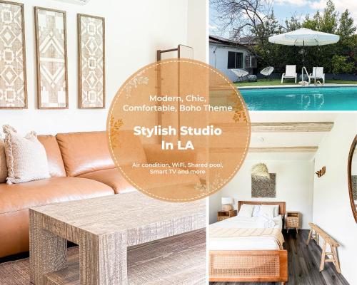 Charming Studio Oasis with Pool Near SoFi - MKLAD4, Los Angeles