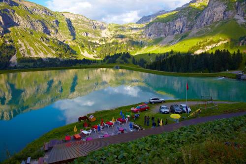 Schlafraum in einer Alphütte (Schlafraum in einer Alphutte) in Muotathal