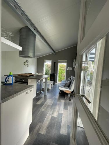 Chalet op Camping in het Drents Friese Wold in Wateren