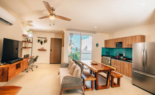 Santamar Penthouse G 306 in Akumal, Mexico