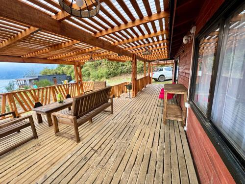 Casa con vista al rio N2 in Cutipai