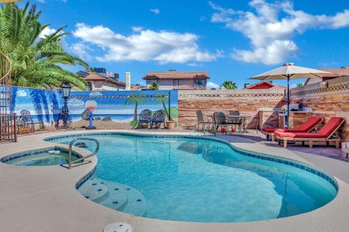Villa Juan BR Private Entry Pool Spa BBQ Free Parking, Las Vegas (photo 9)
