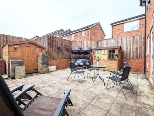 Stylish 4-Bed, 3-Bath Townhouse with Free Parking, Liverpool (fotografie 7)