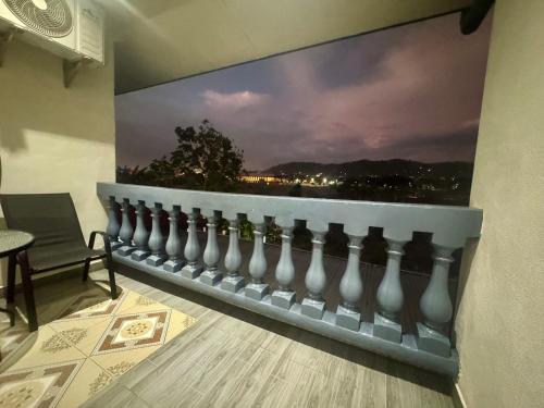 ระเบียง/ชานเรือน, Motel Ever Rest near สนามบินนานาชาติแจ็คสัน