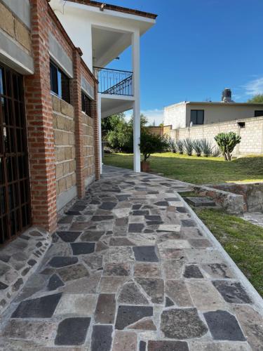 A szálláshely kívülről, Hotel Xathe in Hidalgo