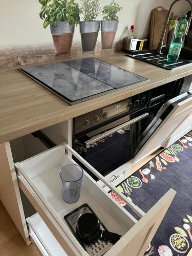Konyha, Villa-Maru 80qm Ferienwohnung in Lindlar