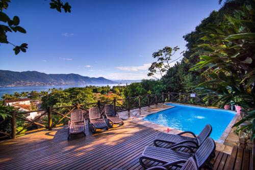 สระว่ายน้ำ, Pousada Pereque in หาดเปเรเก