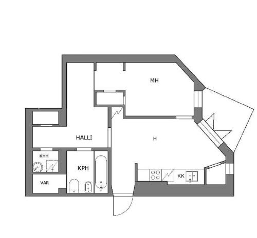 Lönnrotinkatu Apartment, Хельсинки (фото 6)