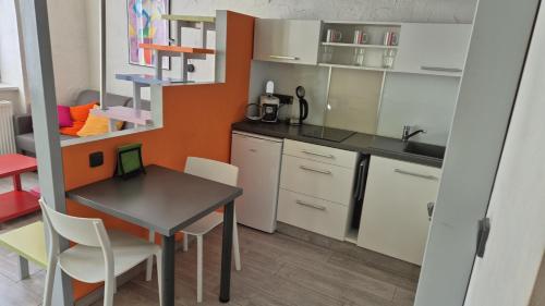 ห้องครัว, Apartment Belvedere in มาเรียนสเก้