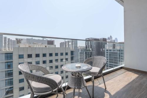 StayShort - Business Bay for 2 people with Private Balcony, Dubai (foto 5)