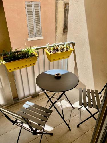 Quai N3 Studio, Parking, Vieux Port de La Ciotat in ลา ซัวตา