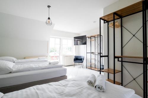 janu-homes - 3 Zimmer Apartment - 7 Betten, Lahnblick vom Romer in Runkel