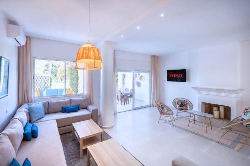 Villa in Golf Resort with Shared Pool, Bouznika