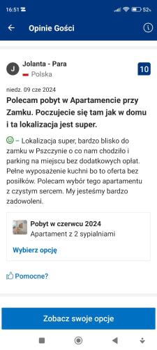 Apartament przy Zamku