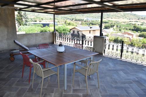 Erkély/terasz, La Rectoria in Os de Balaguer