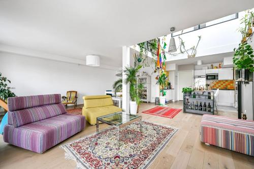 Le Nina - Duplex - Terrasse - 3 BDR - Proche Paris in Буа-Коломб