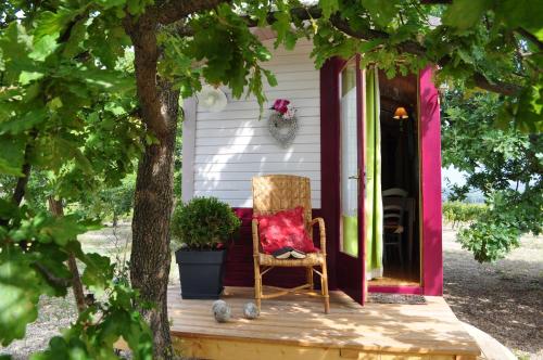 La roulotte Chic et Boheme - Chambre d'hôtes - Mazan