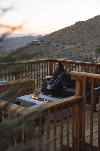 High Point Views On Top Of A Mountain in Joshua Tree, USA