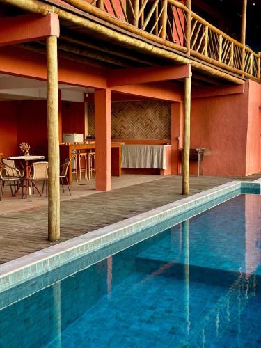 บริการและสิ่งอำนวยความสะดวก, Jacuzzi e Piscina com Borda Infinita e Vista Incrível para o Mar (Jacuzzi e Piscina com Borda Infinita e Vista Incrivel para o Mar) in หาดอิตากวันดูบา