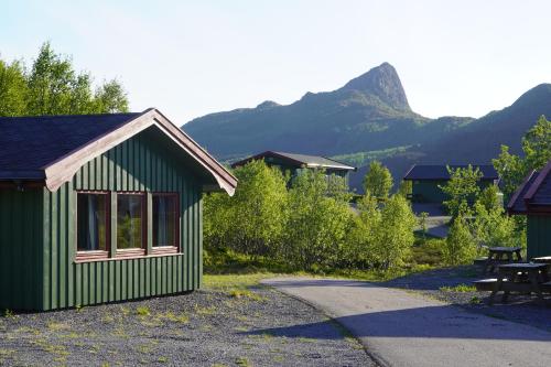 A szálláshely kívülről, Fjordcamp in Straumsjoen